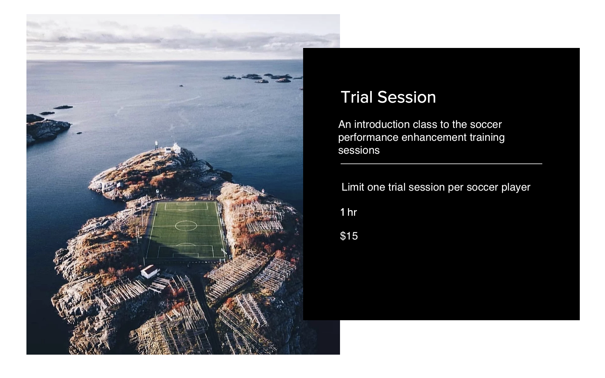 Trial Soccer Sessions